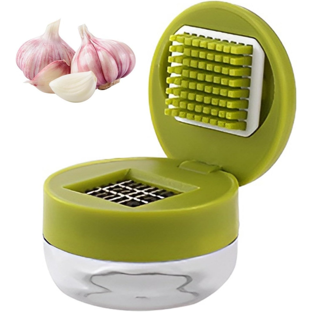 Kitchen Gadgets Garlic - 1 Manual Garlic Press & Mincer,