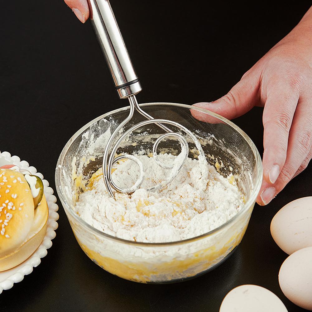 Kitchen Gadgets Under 100 - Dough Whisk Bread Mixer Stainless Steel
