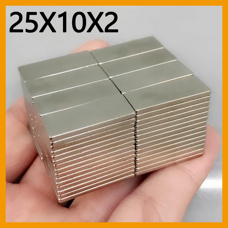 Kitchen Gadgets Under $10 - 5-200pcs 25x10x2mm Magnet Block Square Fridge