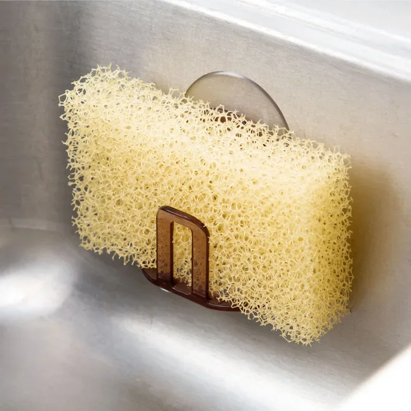 Kitchen Gadgets Storage Ideas - Sink Drain Rack Kitchen Sponge Suction
