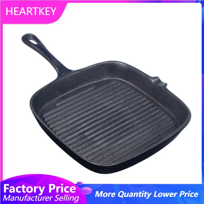 Cast Iron Skillet - Frying Pan 22/24CM Non-stick Cast Iron
