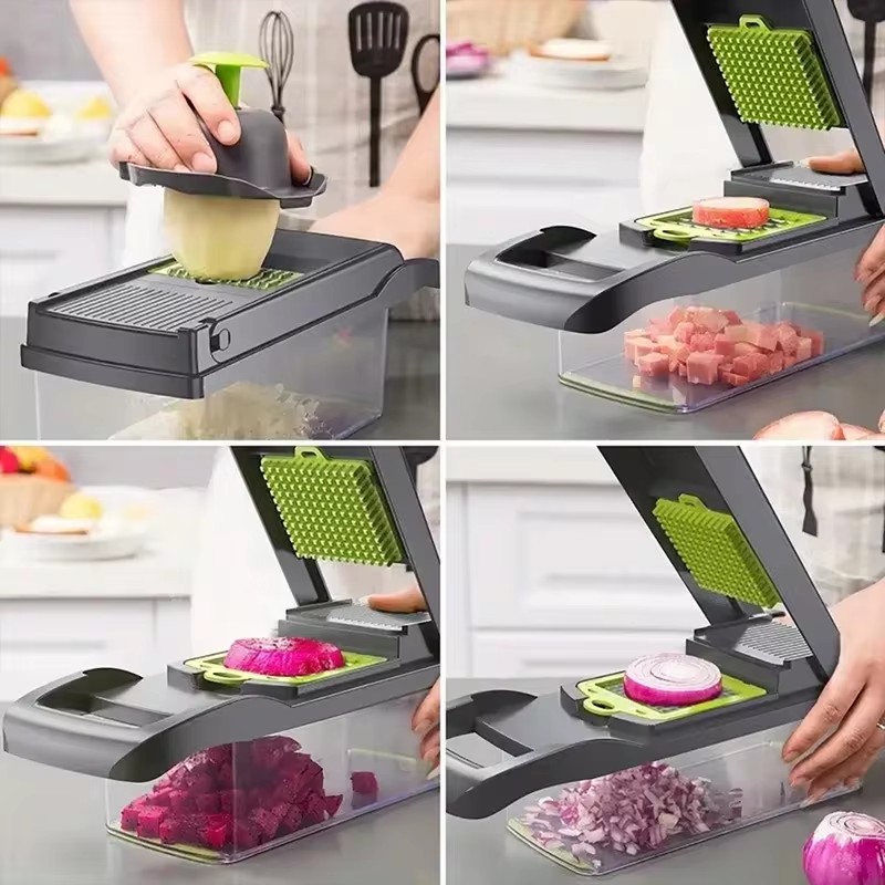 16-in-1 Multifunctional Kitche - огляд і ціна Kitchen Gadgets Vegetable Chopper
