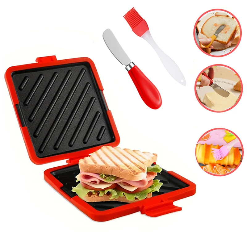 3pack Food Grade Sandwich Toas - огляд і ціна Kitchen Gadgets Baking