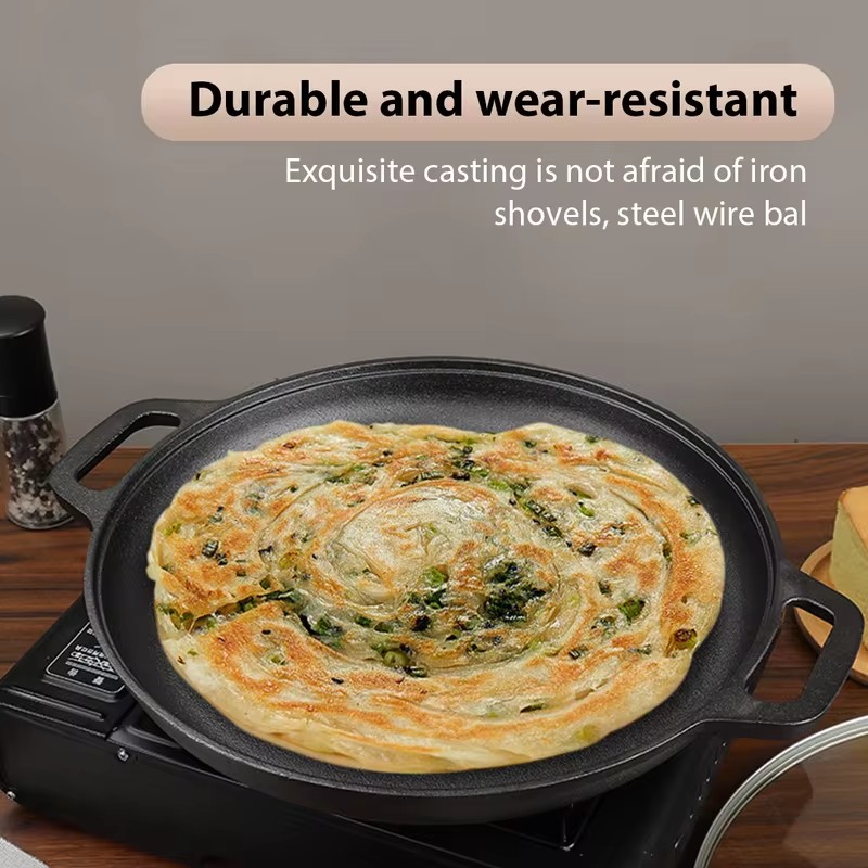 Heavy-Duty Cast Iron Fry Pan w - огляд і ціна Cast Iron Skillet