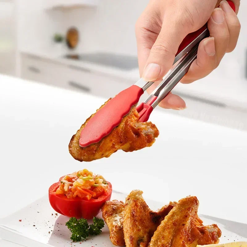 7 Inch Non-Slip Food Tongs Cre - огляд і ціна Kitchen Gadgets Pakistan
