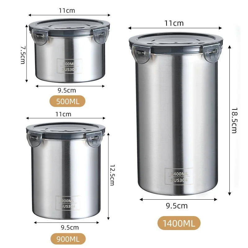 Stainless Steel Food Container - огляд і ціна Kitchen Gadgets Storage Ideas
