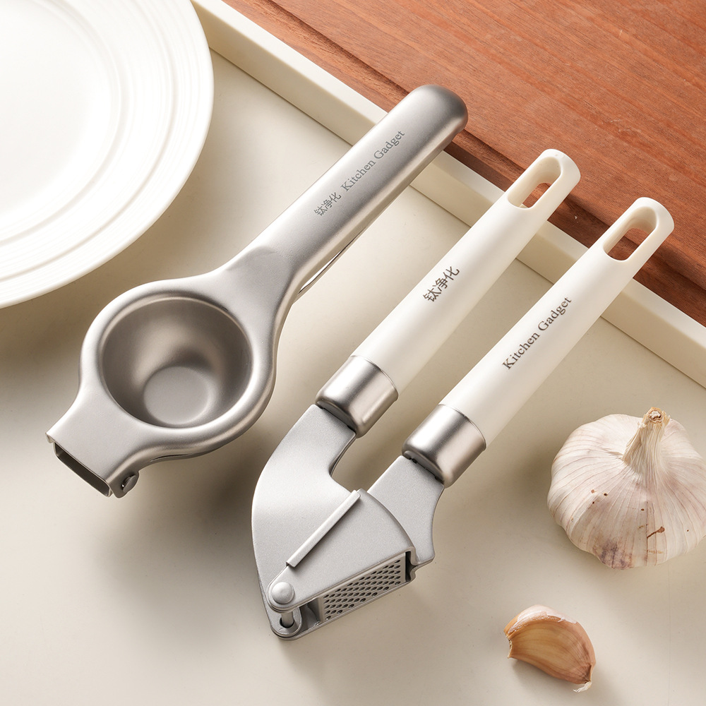 Stainless Steel Lemon Squeezer - огляд і ціна Kitchen Gadgets Garlic