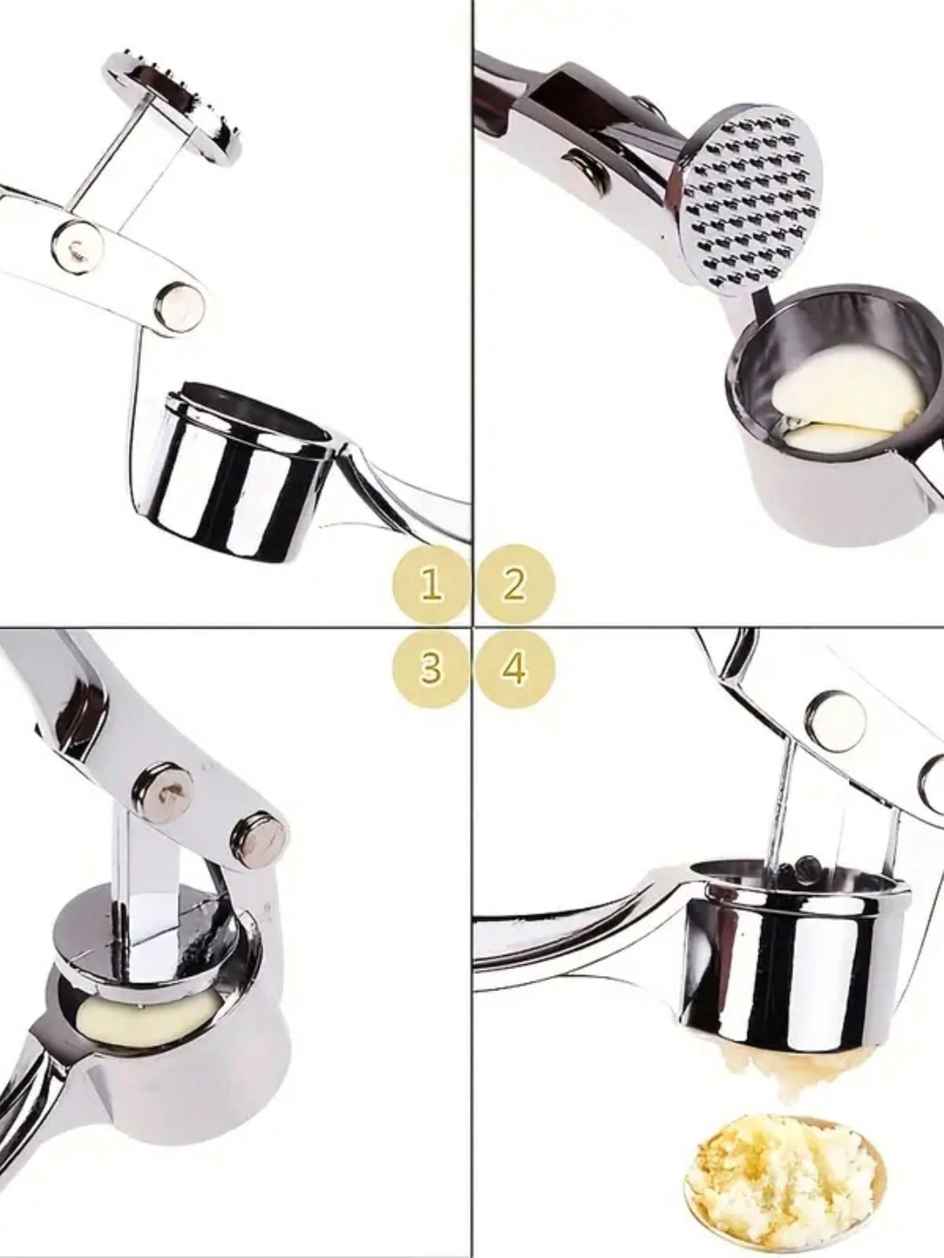 1pc, Garlic Press Washable Gar - огляд і ціна Kitchen Gadgets Garlic