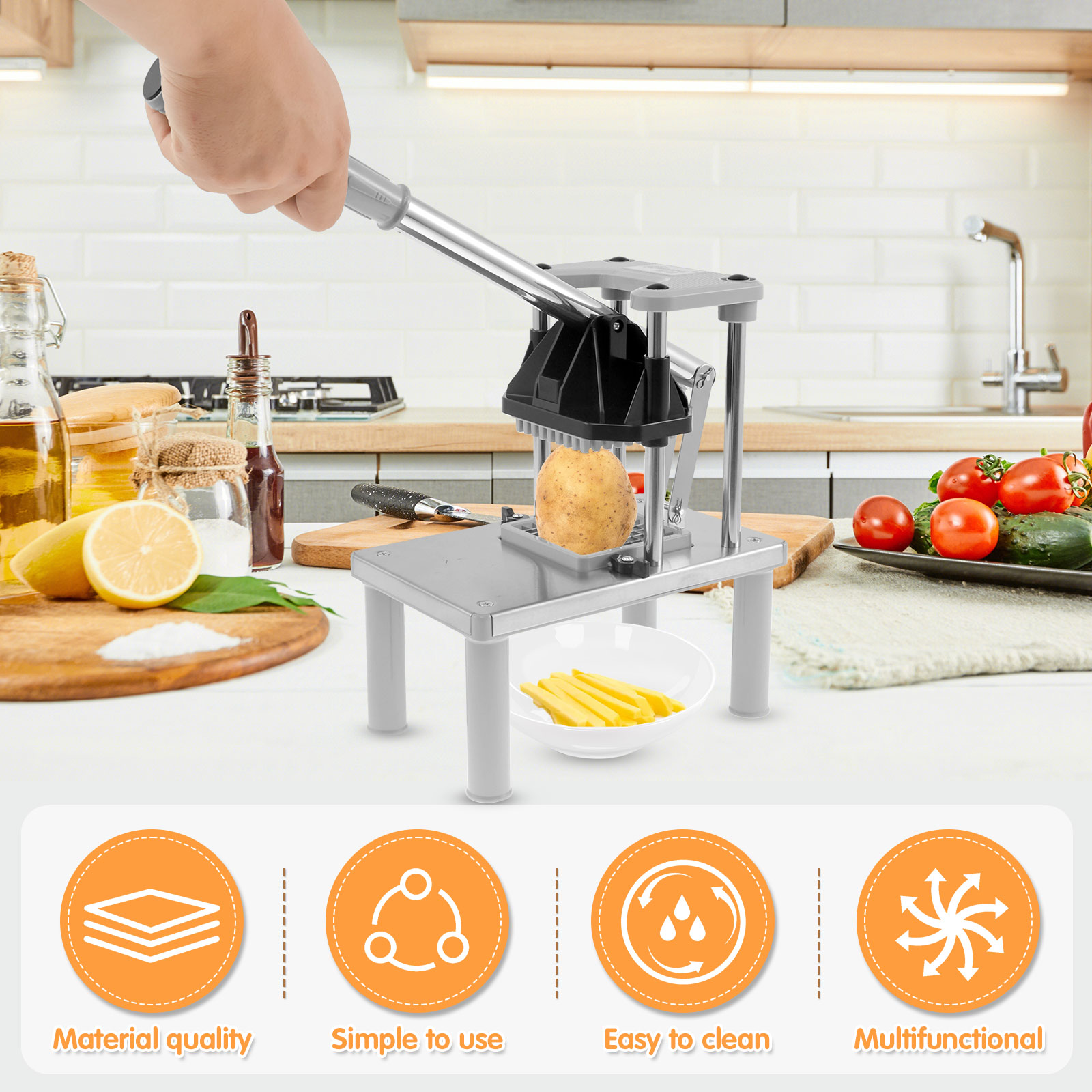 Commercial Vegetable Fruit Cho - огляд і ціна Kitchen Gadgets Vegetable Chopper