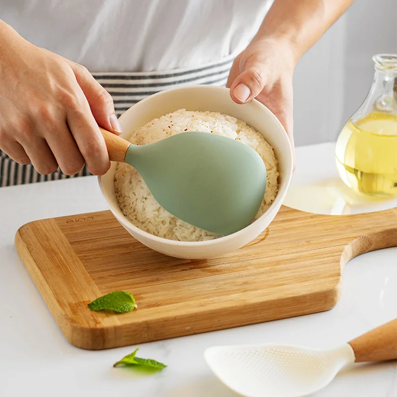 Hanging Silicone Rice Spoon Ki - огляд і ціна Kitchen Gadgets Cool