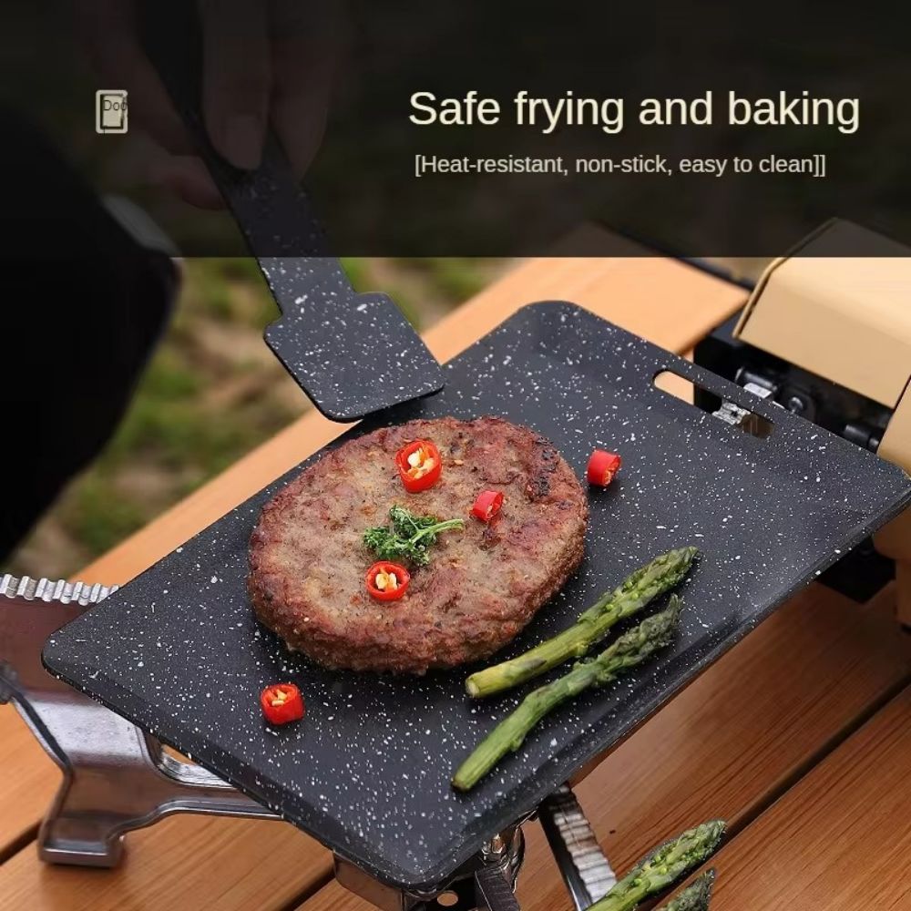 F5 20*13cm BBQ Grill Pan For S - огляд і ціна Cast Iron Skillet