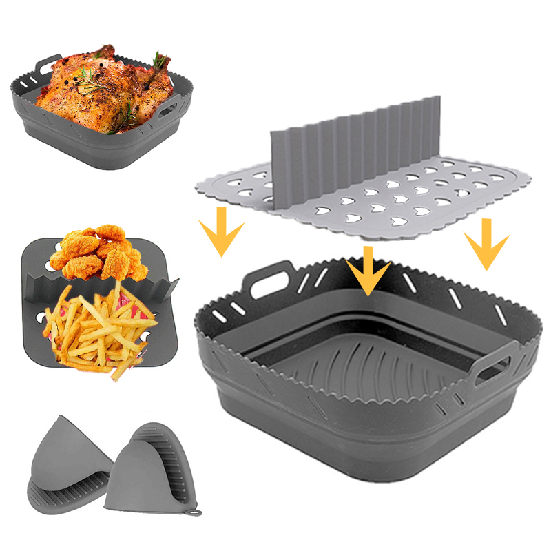 Air Fryer Silicone Shape Baske - огляд і ціна Kitchen Gadgets Air Fryer