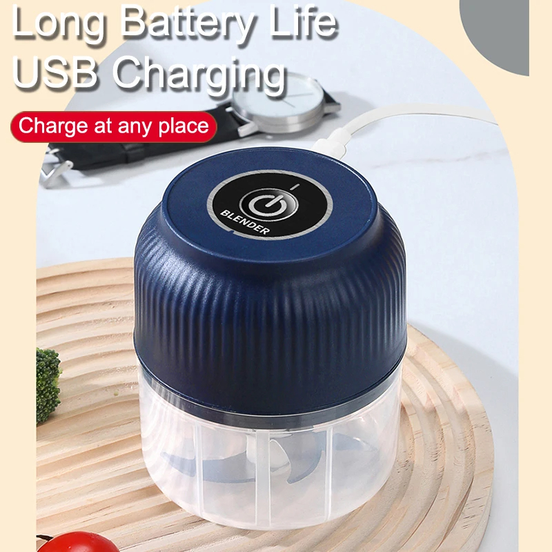 250ml Mini Wireless USB Rechar - огляд і ціна Kitchen Gadgets Vegetable Chopper