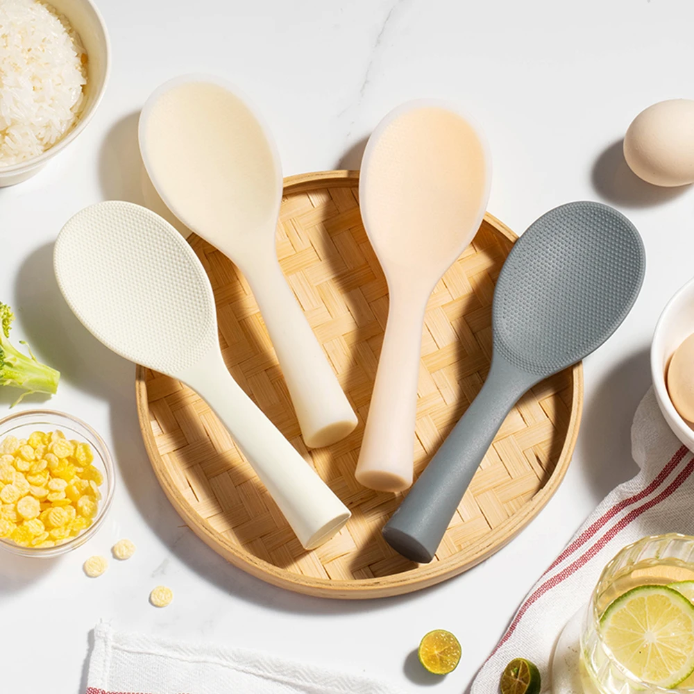 1Pcs Silicone Spoon Non-stick  - огляд і ціна Kitchen Gadgets Cool
