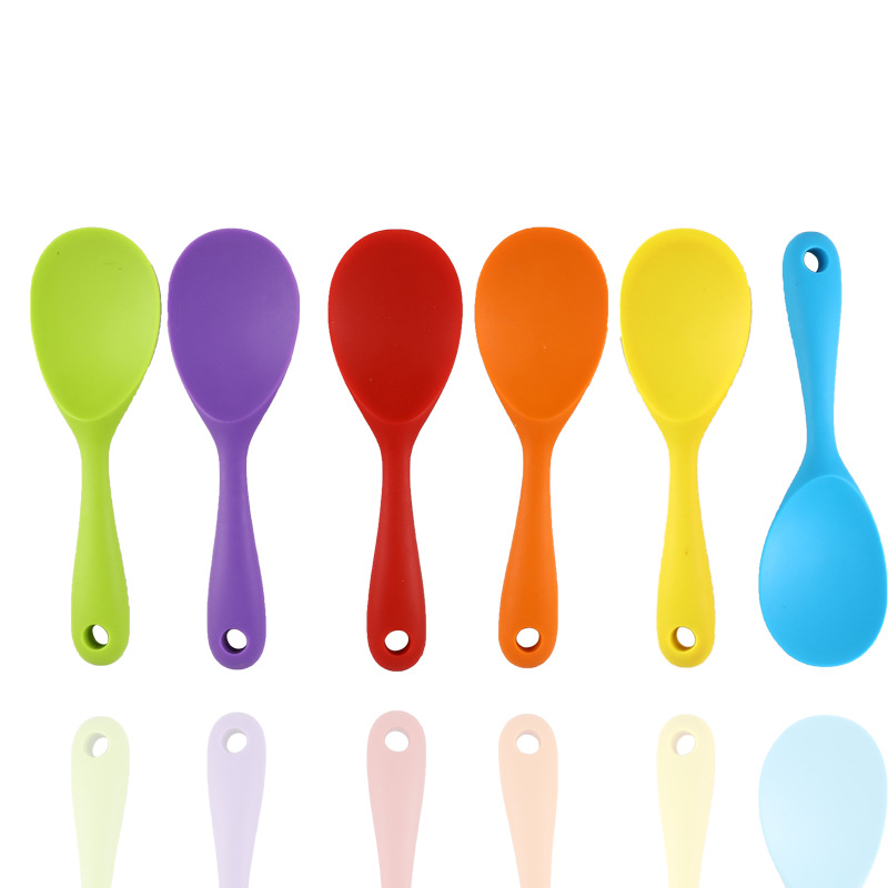 1Pcs Silicone Spoon Non-stick  - огляд і ціна Kitchen Gadgets Cool