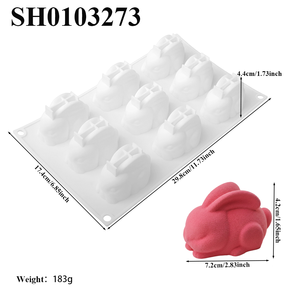 9-Cell Squatting Long Eared Ra - огляд і ціна Kitchen Gadgets Baking