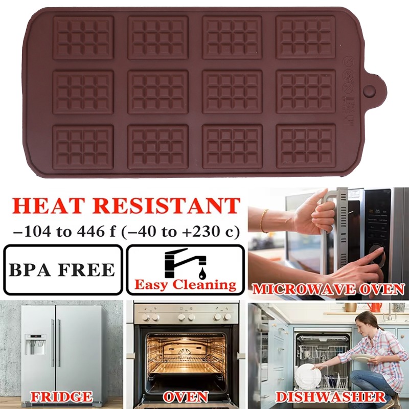 Silicone Chocolate Mold 12 Eve - огляд і ціна Kitchen Gadgets Baking