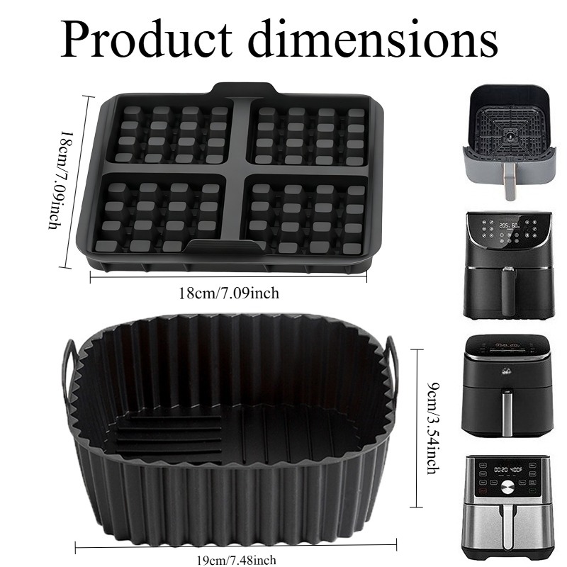 Baking Kit - Square Air Fryer  - огляд і ціна Kitchen Gadgets Air Fryer