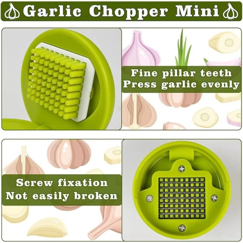 Garlic Press Chopper Manual Ga - огляд і ціна Kitchen Gadgets Vegetable Chopper