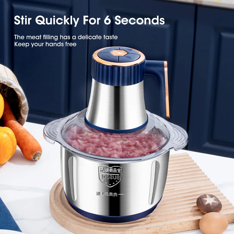 5L SUS304 Stainless Steel Bowl - огляд і ціна Kitchen Gadgets Vegetable Chopper
