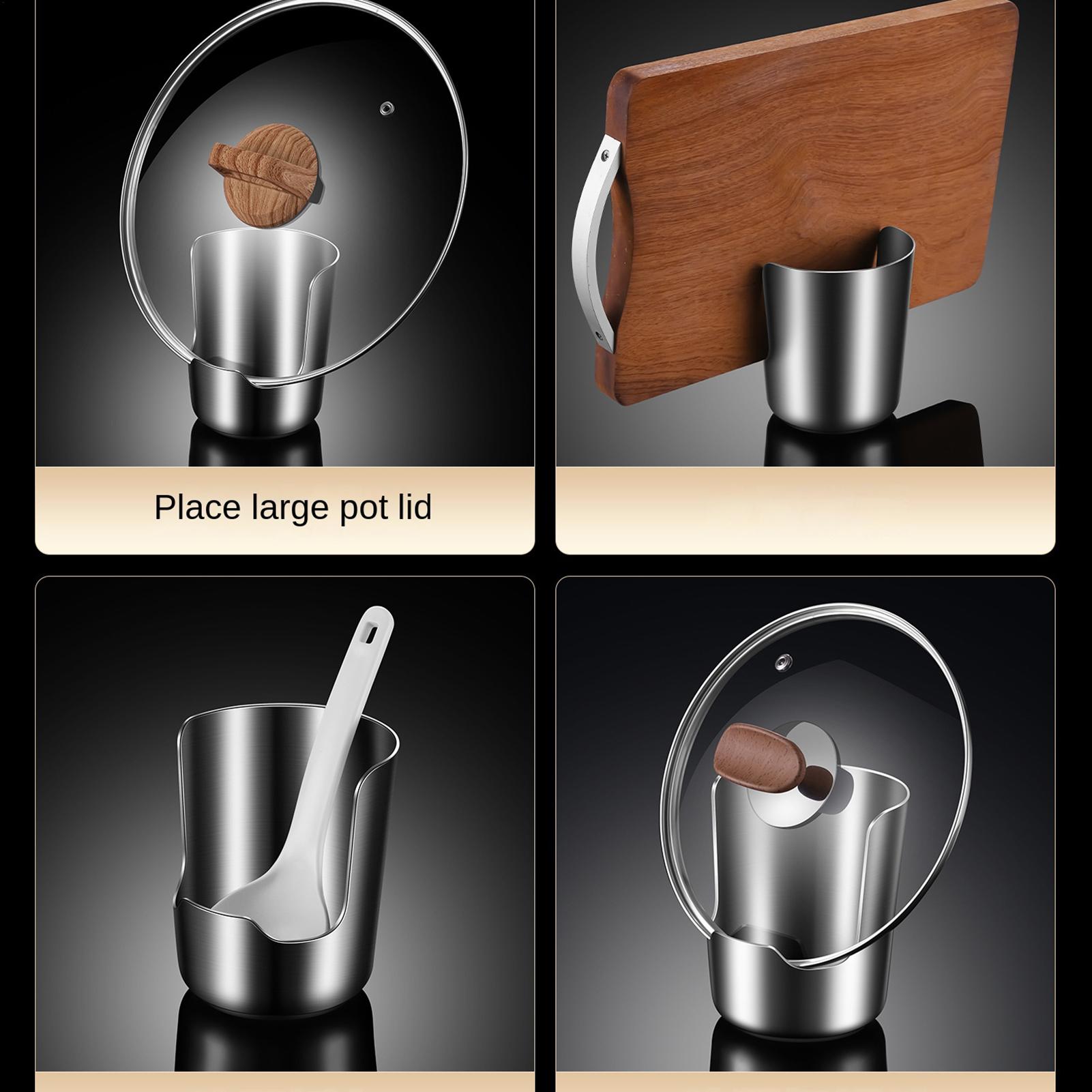 Stainless Steel Pot Lid Holder - огляд і ціна Kitchen Gadgets Under 100