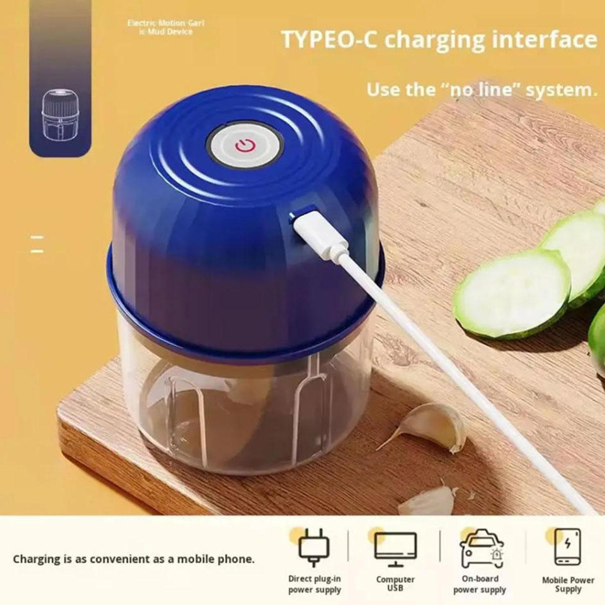 1P Electric Garlic Masher Mini - огляд і ціна Kitchen Gadgets Cool