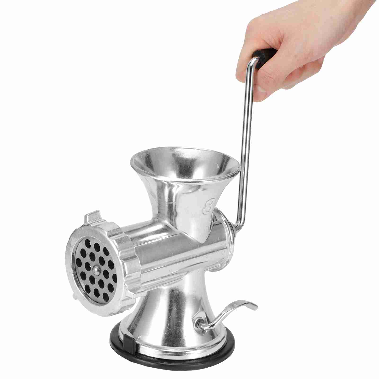 Manual Meat Grinder Silver Alu - огляд і ціна Kitchen Gadgets Vegetable Chopper