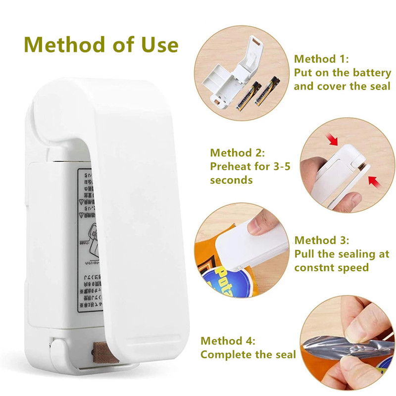 Portable Bag Heat Sealer Plast - огляд і ціна Kitchen Gadgets Cool