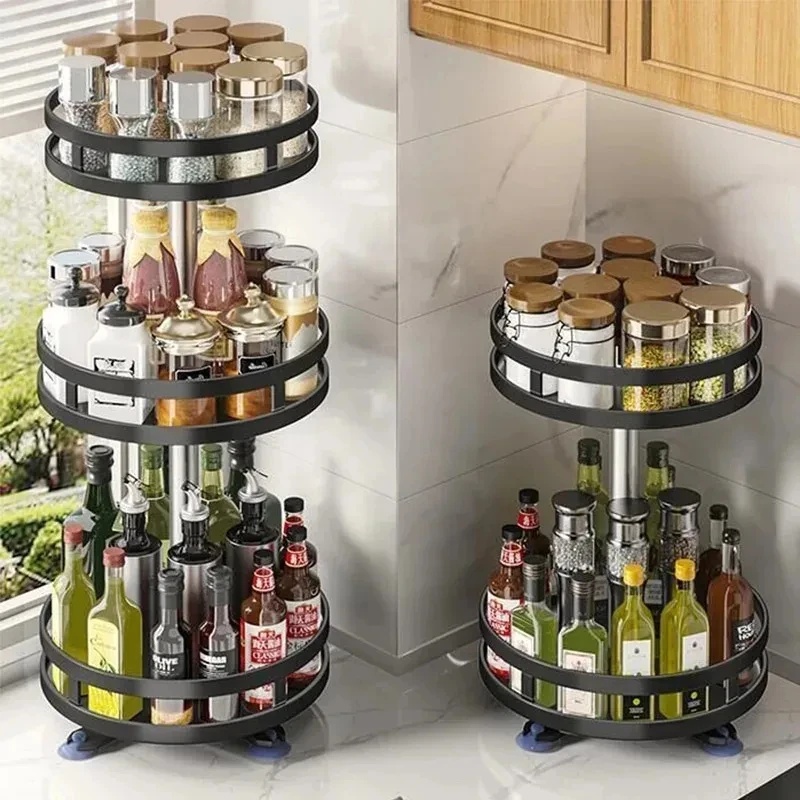 360°Rotatable Spice Storage Tu - огляд і ціна Kitchen Gadgets Storage Ideas