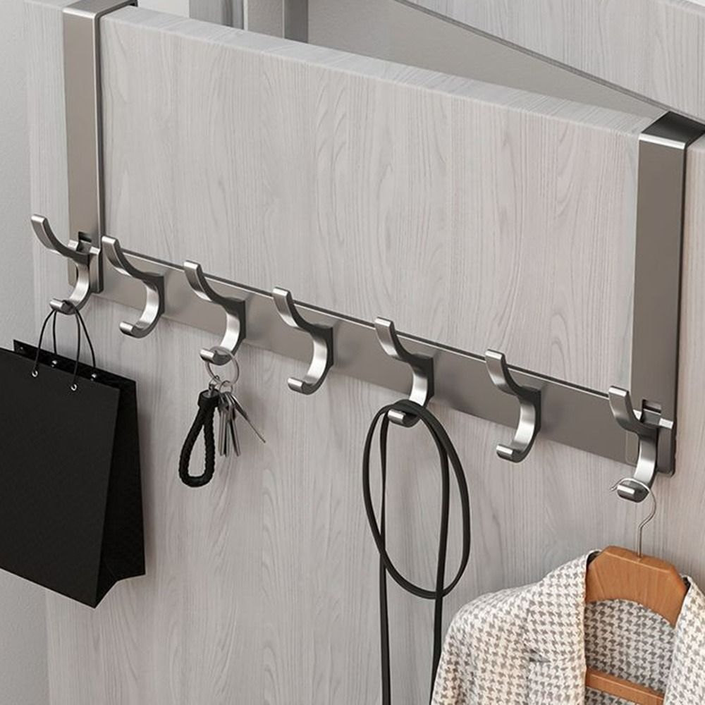 Punch-free 6/7/8 Door Hook Tra - огляд і ціна Kitchen Gadgets Storage Ideas