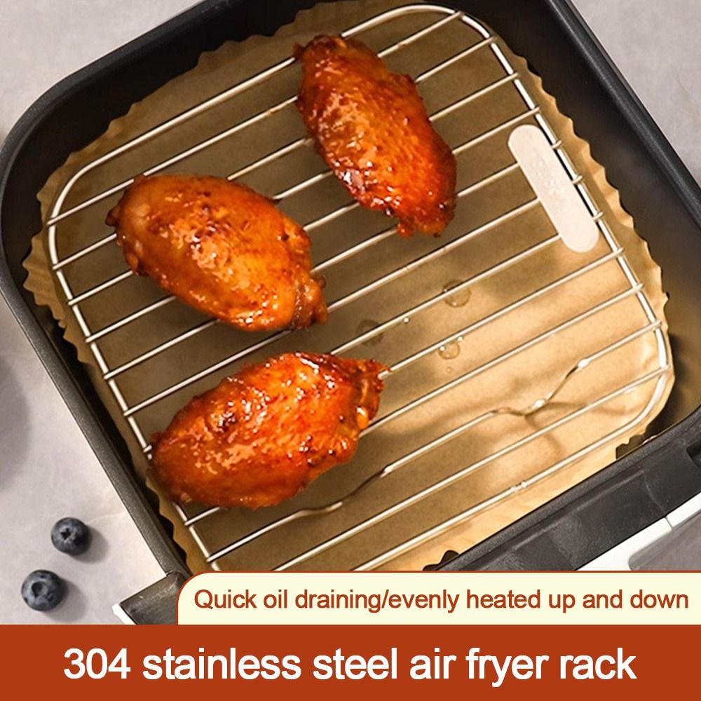 Round Square Cooking Rack With - огляд і ціна Kitchen Gadgets Air Fryer