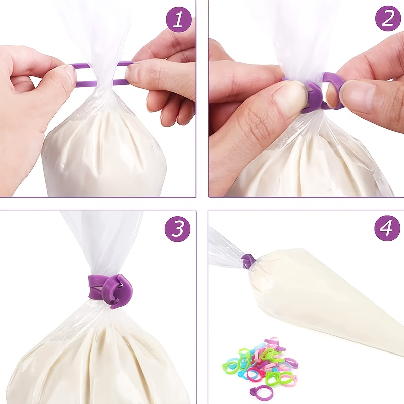 10pcs Reusable Silicone Icing  - огляд і ціна Kitchen Gadgets Baking