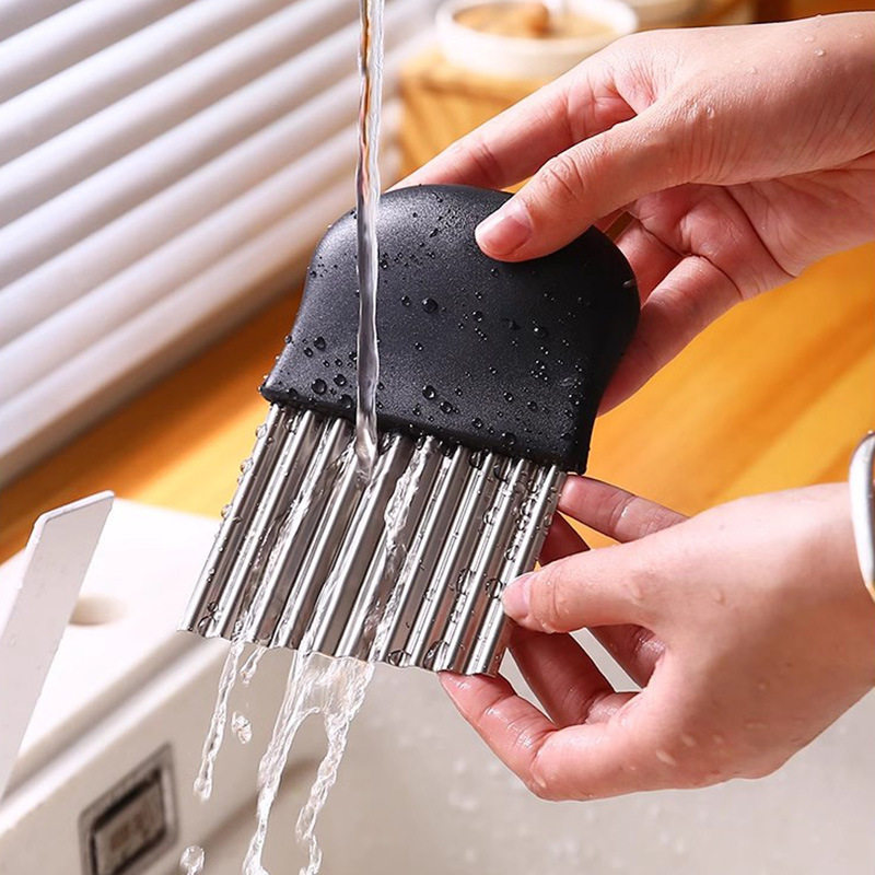 Stainless Steel Crinkle Cutter - огляд і ціна Kitchen Gadgets Vegetable Chopper