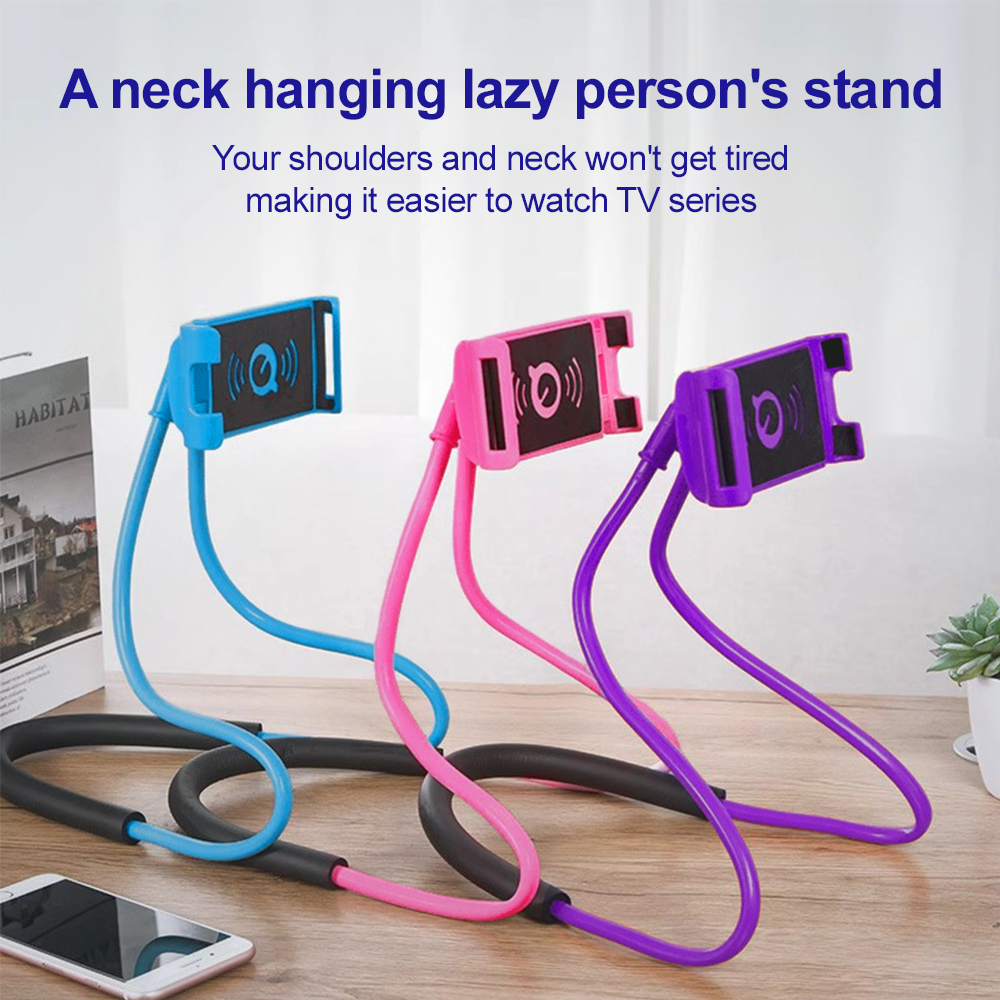 Neck Hanging Lazy Phone Stand  - огляд і ціна Kitchen Gadgets Online
