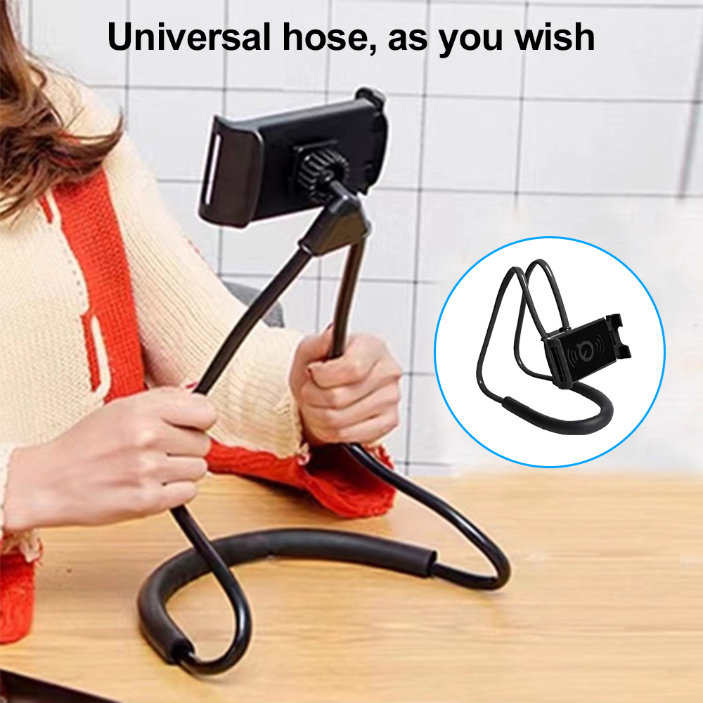 Neck Hanging Lazy Phone Stand  - огляд і ціна Kitchen Gadgets Online