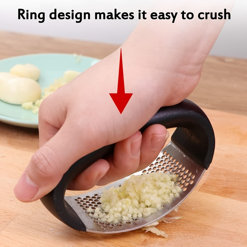 1 Stainless Steel Garlic Press - огляд і ціна Kitchen Gadgets Garlic