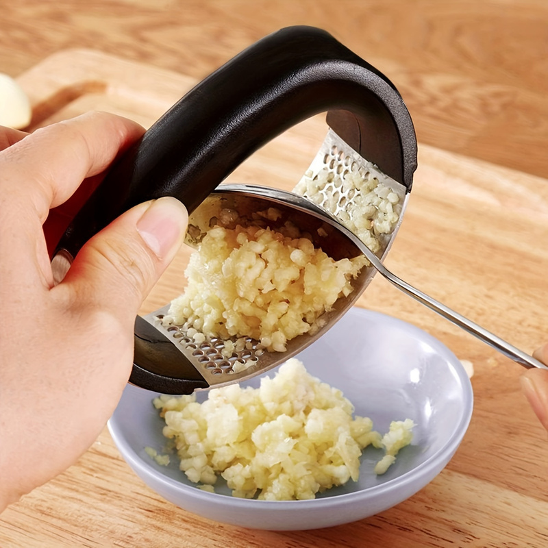1 Stainless Steel Garlic Press - огляд і ціна Kitchen Gadgets Garlic